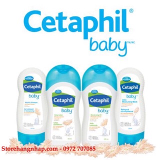 Sữa tắm gội toàn thân cho bé Cetaphil 230ml của Mỹ