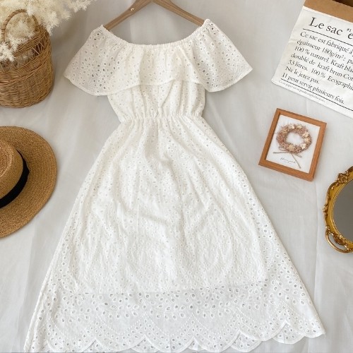 Đầm Nữ ❤ đầm maxi trễ vai dáng dài,kiểu dáng lạ mắt ❤ KÈM HÌNH THẬT | BigBuy360 - bigbuy360.vn