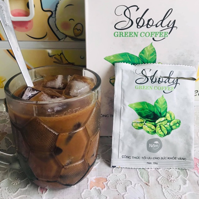 SBODY GREEN COFFE ( giảm cân cà phê )