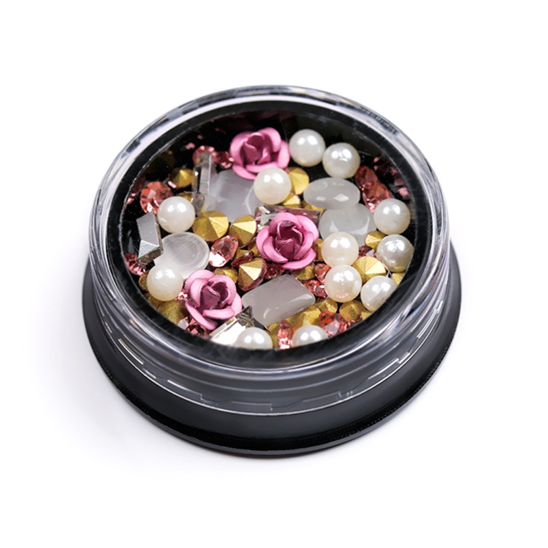 Hộp Phụ Kiện Trang Trí Móng Tay 10MK Charms