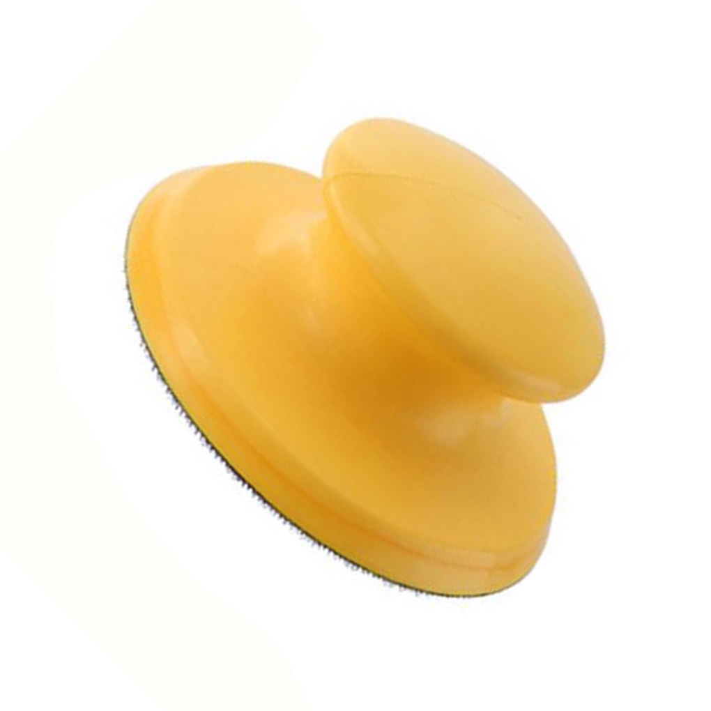 [Coco] Hand Sanding Block Sandpaper Holder Pad Hand Grinding Block Wood Polishing Tool Woodworking Tool A Type Round