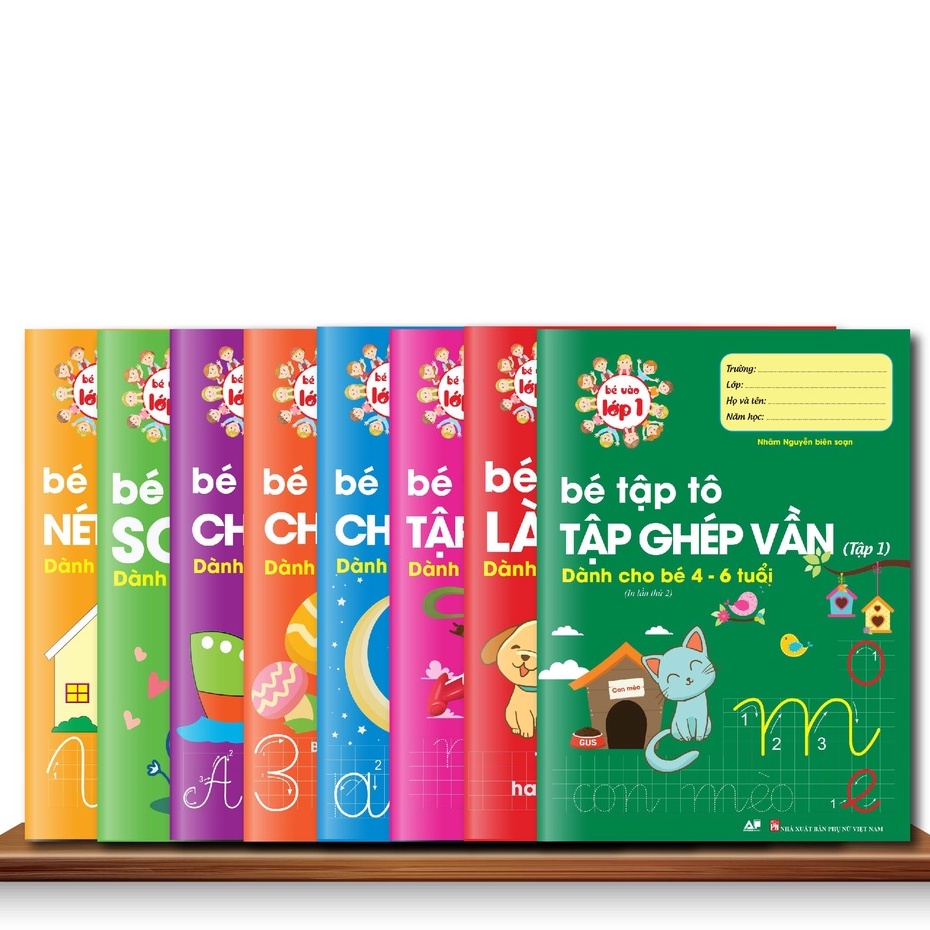 Sách - Hành Trang Giúp Bé Sẵn Sàng Vào Lớp 1: Bé Vào Lớp 1