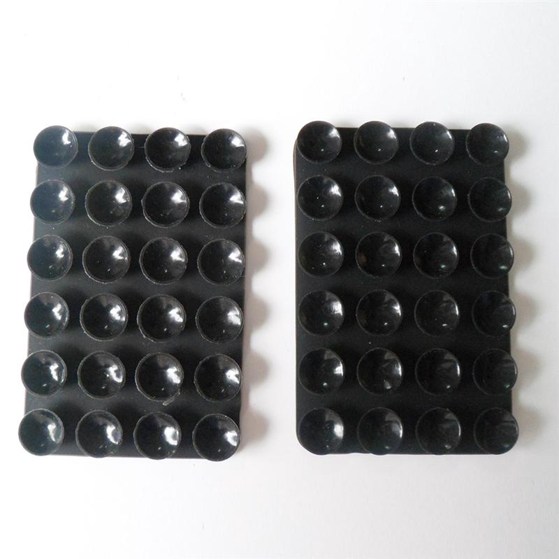 Giá Đỡ Điện Thoại / Máy Nghe Nhạc VR Mobile MP4 GPS Hình Vuông Bằng Silica Gel Có Giác Hút Cao Su Tự Dính