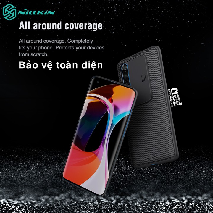 ỐP LƯNG XIAOMI MI 10 - MI 10 PRO NILLKIN CAMSHIELD BẢO VỆ CAMERA CHÍNH HÃNG [NEW SALEOFF]