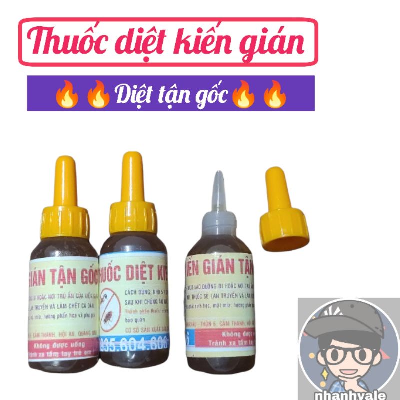 Thuốc diệt kiến gián 🔥Diệt tận gốc🔥 Lọ 10ml