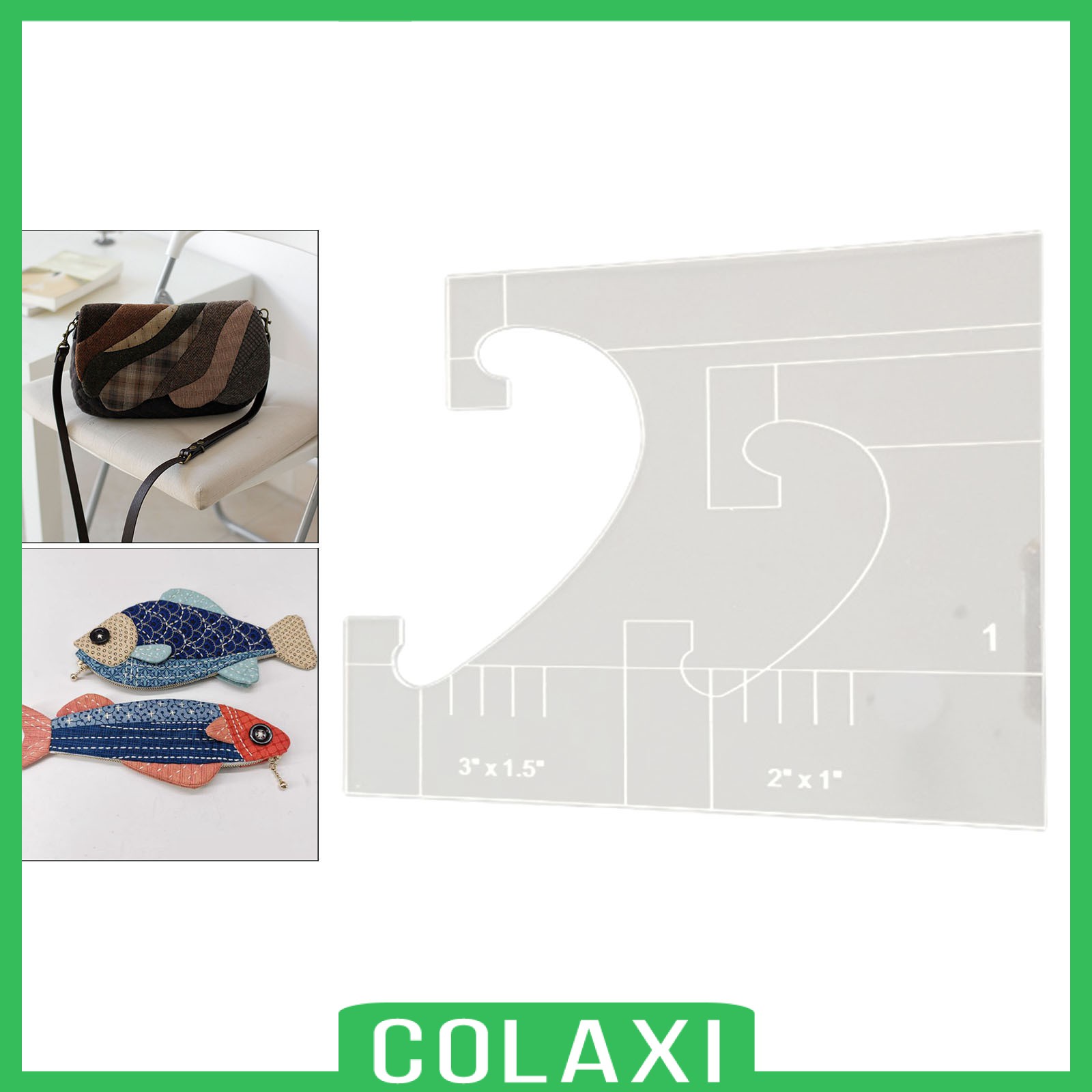 Thước acrylic dùng làm khuôn mẫu may vá thủ công