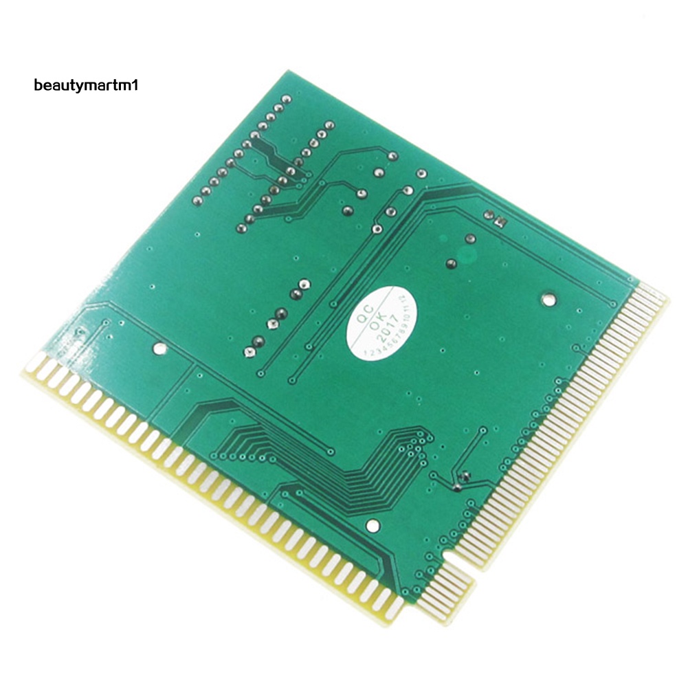 Thẻ Chẩn Đoán Bo Mạch Chủ Pc Analyzer 4 Chữ Số Chuyên Dụng Cho Pci Isa