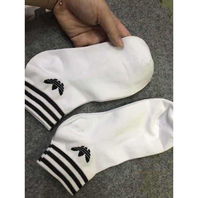 Tất Vớ Thể Thao Adidas 1 Ngắn Cổ 3 Lá Hàng VNXK Thời Trang - Giao Màu Ngẫu Nhiên
