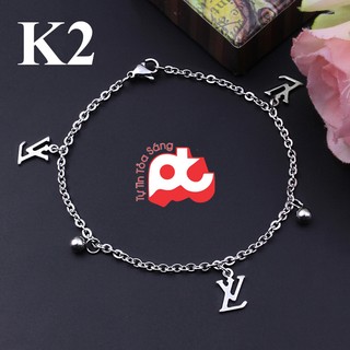 (combo 10 cái ) LẮC TAY / CHÂN INOX DỄ THƯƠNG 2
