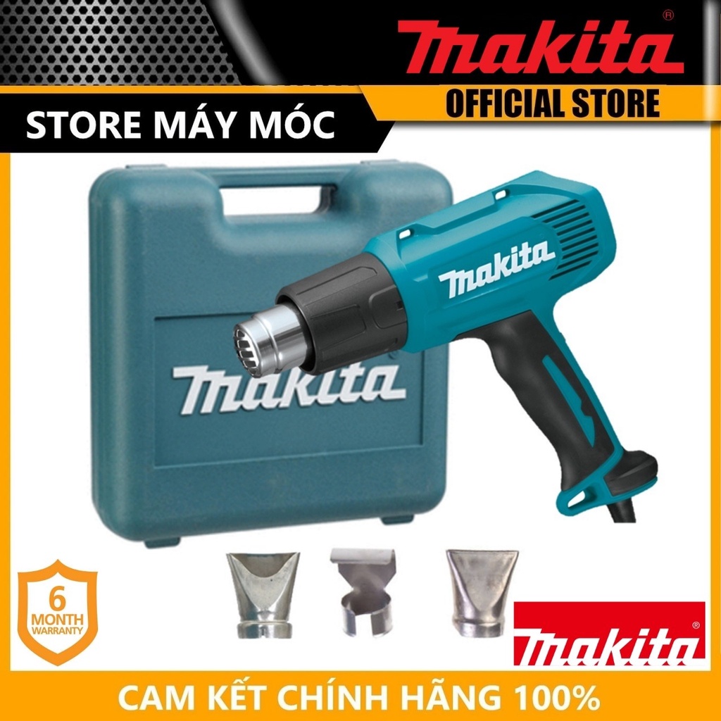 MÁY THỔI HƠI NÓNG 1600W MAKITA HG5030K- HÀNG CHÍNH HÃNG
