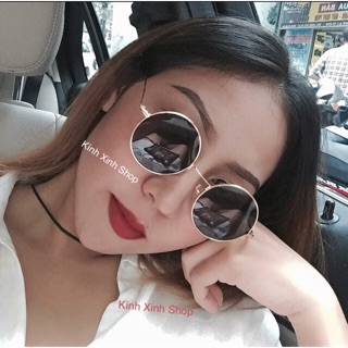 Kính râm mắt tròn thời trang