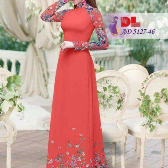 Vải Áo dài in 3d