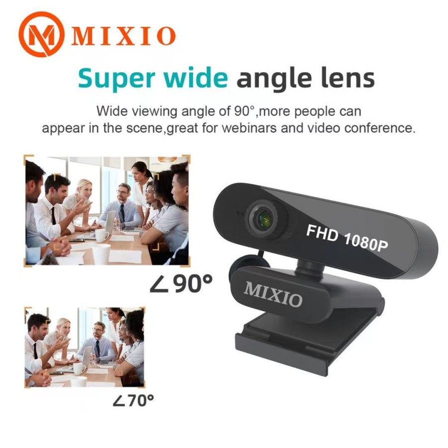 Webcam Mixio H803 2mp Full Hd 1080p Kèm Micro | BigBuy360 - bigbuy360.vn