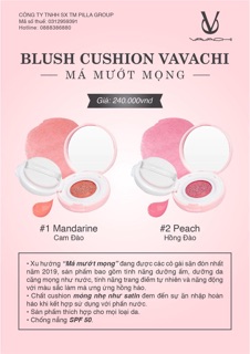 Phấn Má Hồng Blush Cushion Vavachi