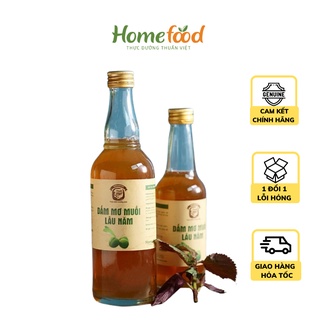 Dấm mơ muối lâu năm chai 300ml-500ml