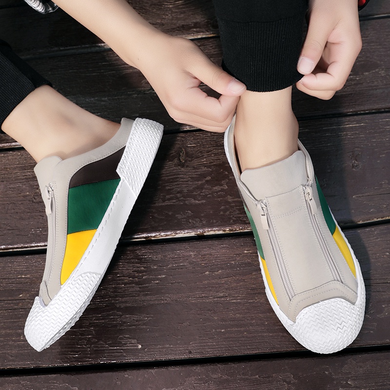 Giày lười thoáng khí trọng lượng nhẹ thoải mái thời trang cho nam size 39-44