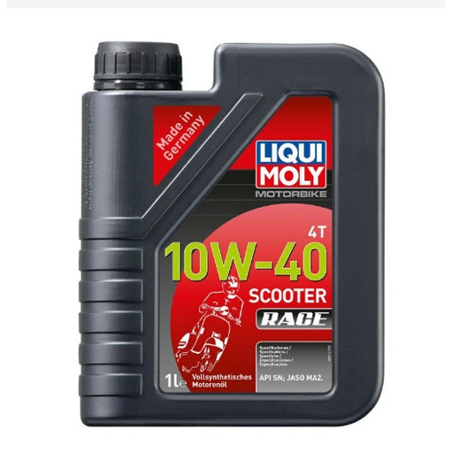 Dầu Nhớt Liqui Moly Scooter Race 10W40 1L cao cấp chính hãng Đức TẶNG NHỚT HỘP SỐ BOD 80W90 GL5 120ML