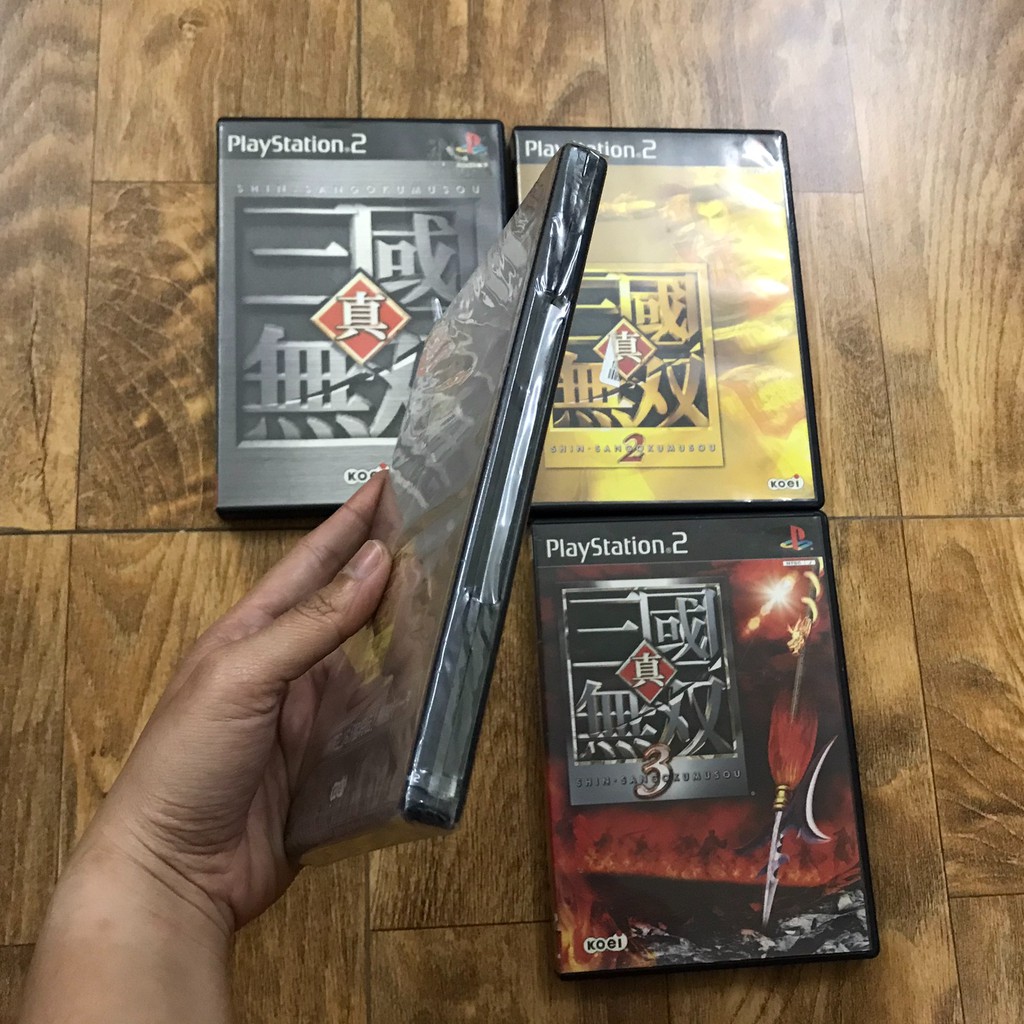 Combo PS2 Dynastic Warrior 1,2,3 và có 1 đĩa seal