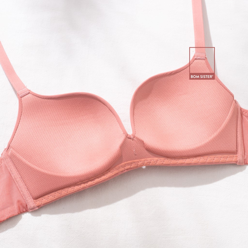 [Mã FARSBRBOM1 giảm 10% đơn 99K] Áo lót mút mỏng thun lạnh không gọng màu trơn nâng ngực tự nhiên BOM SISTER A3566 | BigBuy360 - bigbuy360.vn