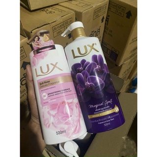 Sữa tắm Lux màu hồng và tím 500ml THÁI LAN