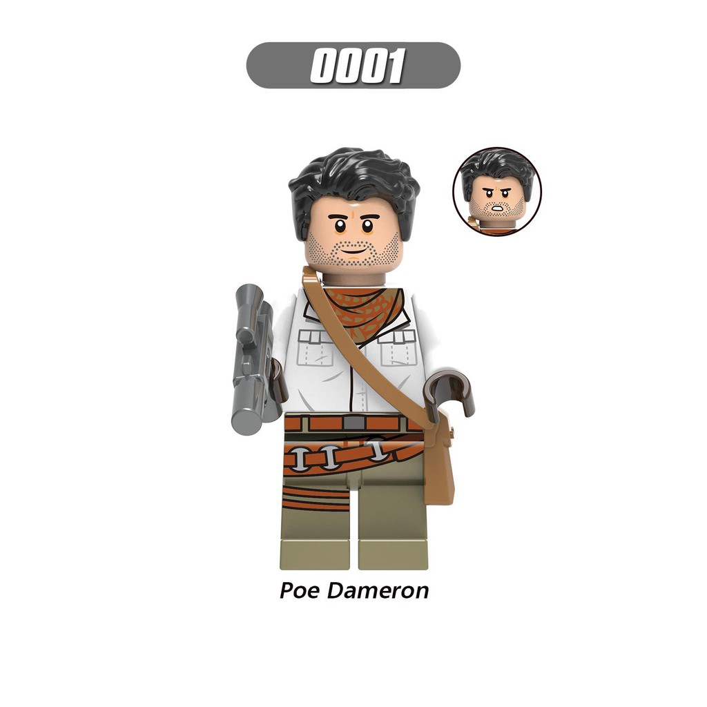 Minifigures Các Mẫu Nhân Vật Trong Star Wars Phần 9 Chiến Tranh Giữa Các Vì Sao G0001