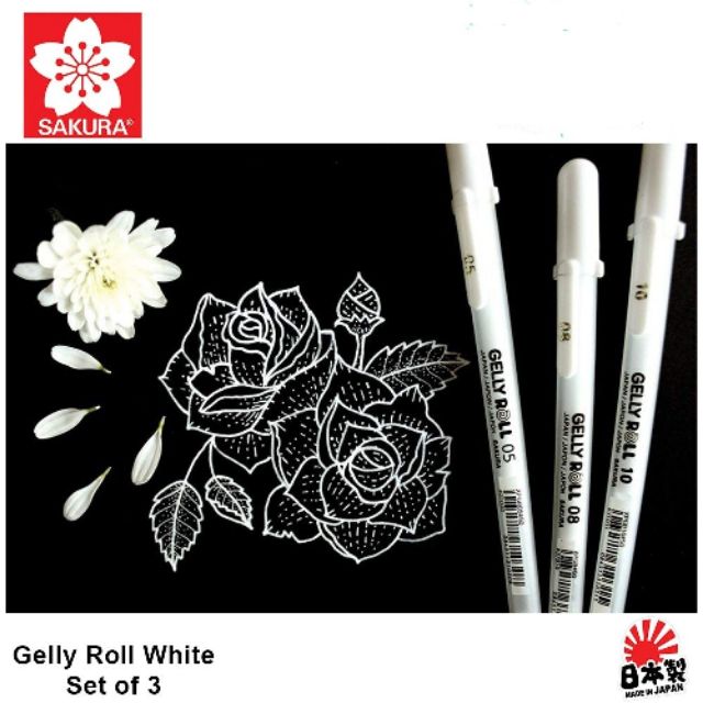 Bút GEL Trắng  Sakura GELLY ROLL