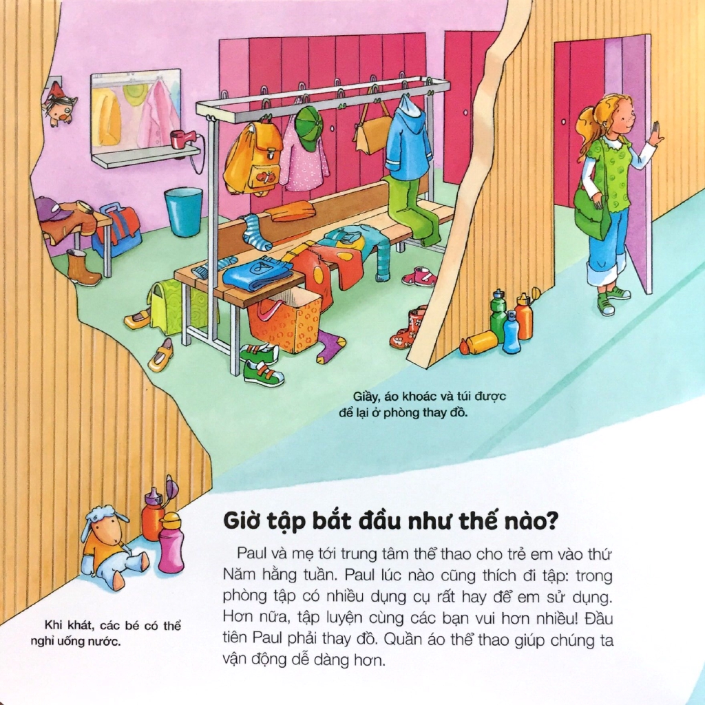 Sách - Gì Thế Nhỉ? Cùng Bé Khám Phá Cuộc Sống - Chăm Rèn Luyện Sức Khỏe