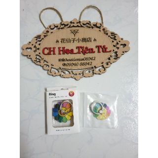 Iring nhẫn dán ốp điện thoại hình hoa mặt trời