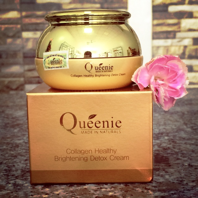 🌺🌺🌺Kem dưỡng trắng da Queenie Nutri - Collagen whitening moisturizing 