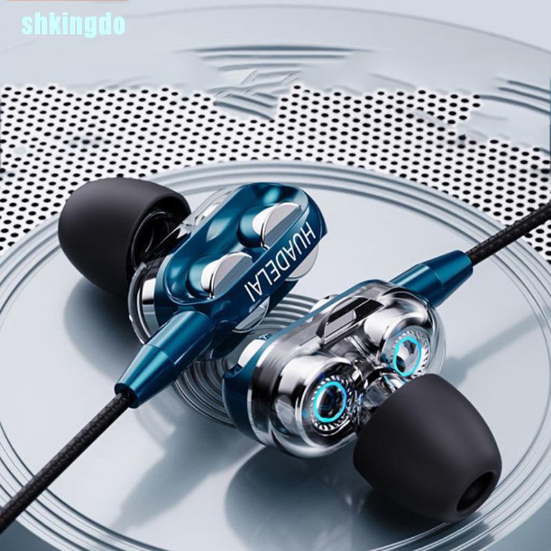 Tai nghe Gaming Shk Dual Drive 6D âm thanh sống động giắc cắm 3.5mm cao cấp