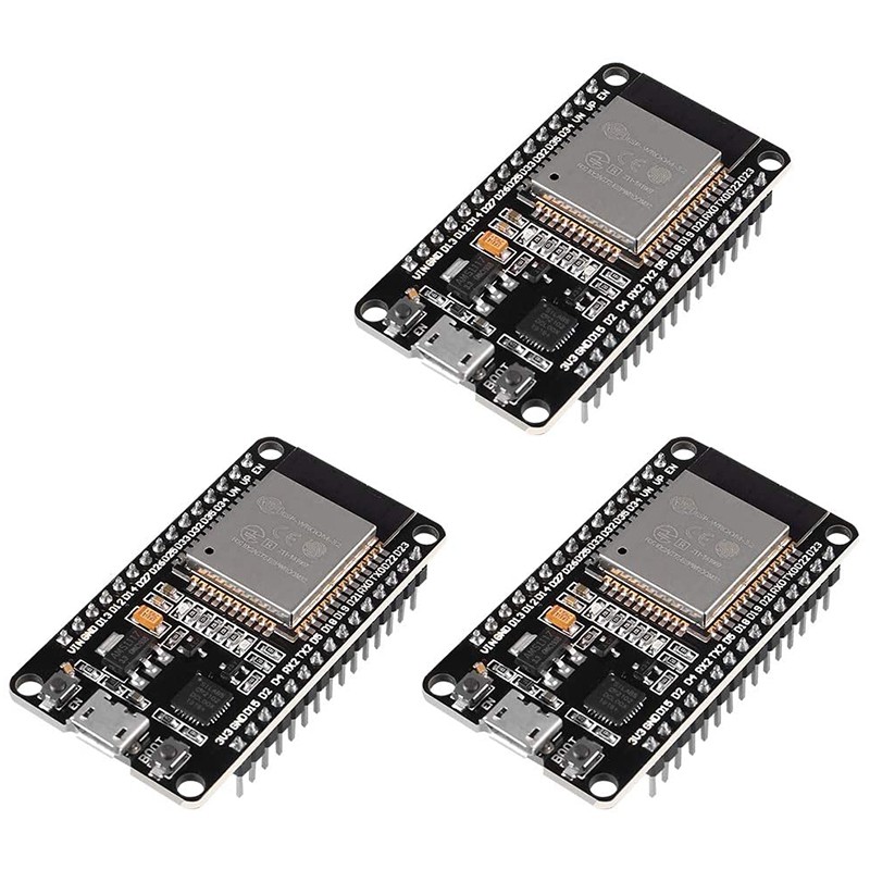 Set 3 Bảng Mạch Điều Khiển Esp32 Esp-32S Cp2102 Wifi Nodemcu-32S Esp-Wroom-32