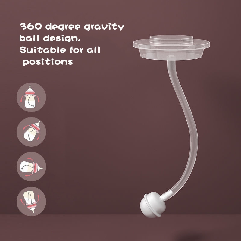 Bình Sữa Có Tay Cầm Chống Tràn Chất Lượng Cao Dành Cho Bé