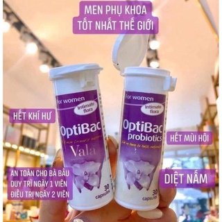 Men vi sinh optibac probiotics tím😍