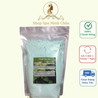 Mặt nạ bạc hà | nạ bạc hà colagen | mặt nạ dẻo gói 1000g