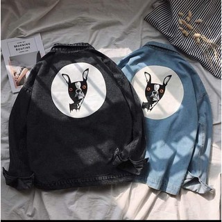 Khoác jean unisex nam nữ