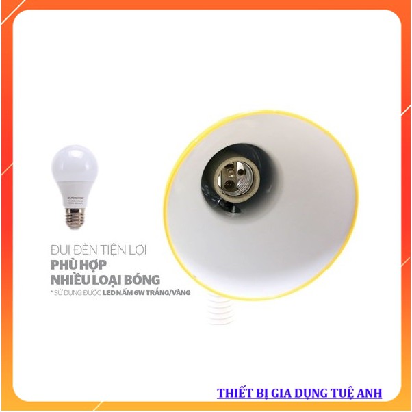 Đèn bàn SUNHOUSE SHE-19LED - Tặng bóng LED A6W chống cận thị - Bảo hành 12 tháng Sunhouse.