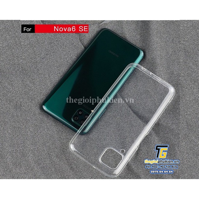 Ốp lưng dẻo trong Huawei Nova 6, Nova 6 SE