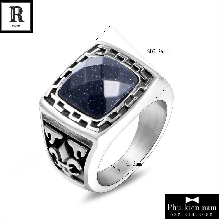 Nhẫn Nam Thời Trang Nam Hàn Quốc Cực Chất N010