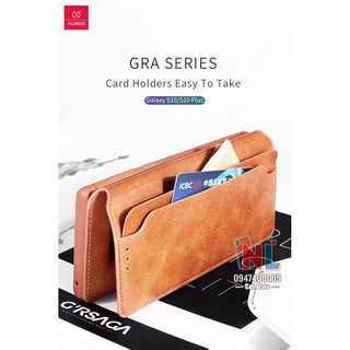 Bao da xundd iphone x/xs/xs max có ngăn đựng thẻ ví tiền da pu