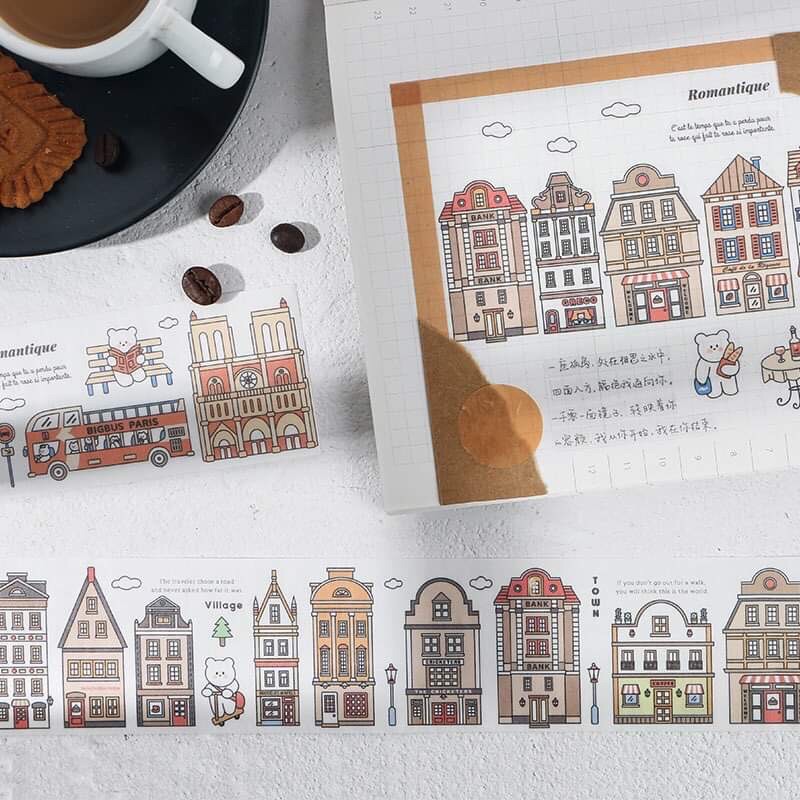 Sticker (33) mẫu dán hình ngôi nhà