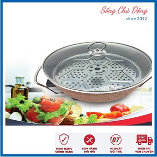 Nồi lẩu điện Matika MTK-9030 chảo lẩu đa năng, chống dính tốt dễ vệ sinh