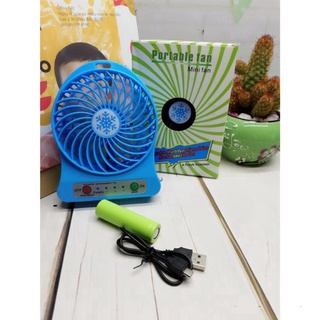 Quạt mini 3 tốc độ sạc cổng usb -dc1125
