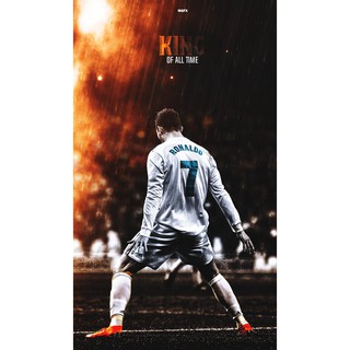 17 ảnh decal dán tường Cr7