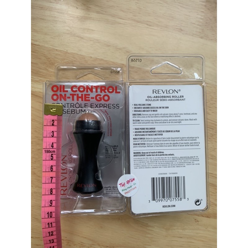 Cây lăn thấm dầu trên da mặt, đầu lăn được làm từ đá núi lửa tự nhiên có khả năng thấm hút dầu và tái sử dụng nhiều lần | BigBuy360 - bigbuy360.vn