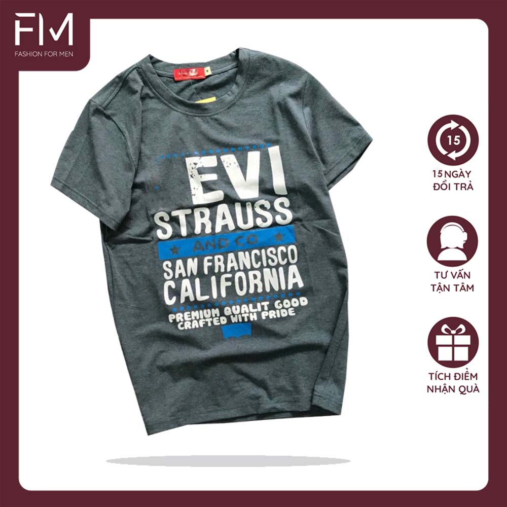 Áo thun nam cổ tròn tay ngắn, chất thun cao cấp, trẻ trung, năng động – FORMEN SHOP – FMPS005 | BigBuy360 - bigbuy360.vn