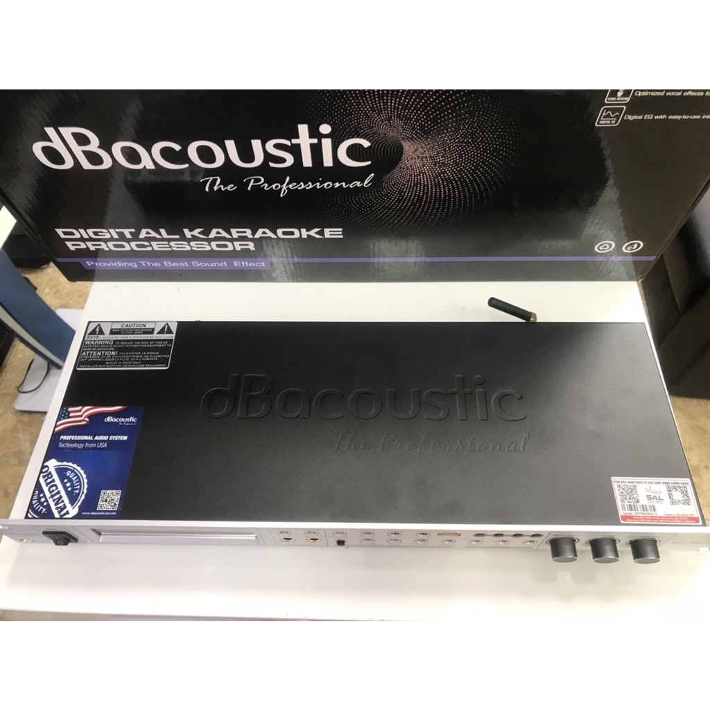 Vang cơ lai số dBacoustic KM330 Pro, chống hú cực mạnh, 8 chế độ hiệu chỉnh echo, reverb