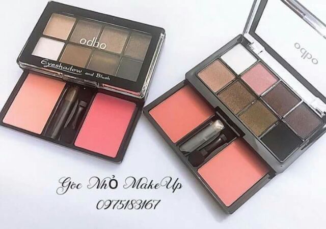 BỘ PHẤN MẮT VÀ MÁ HỒNG ODBO EYESHADOW AND BLUSH