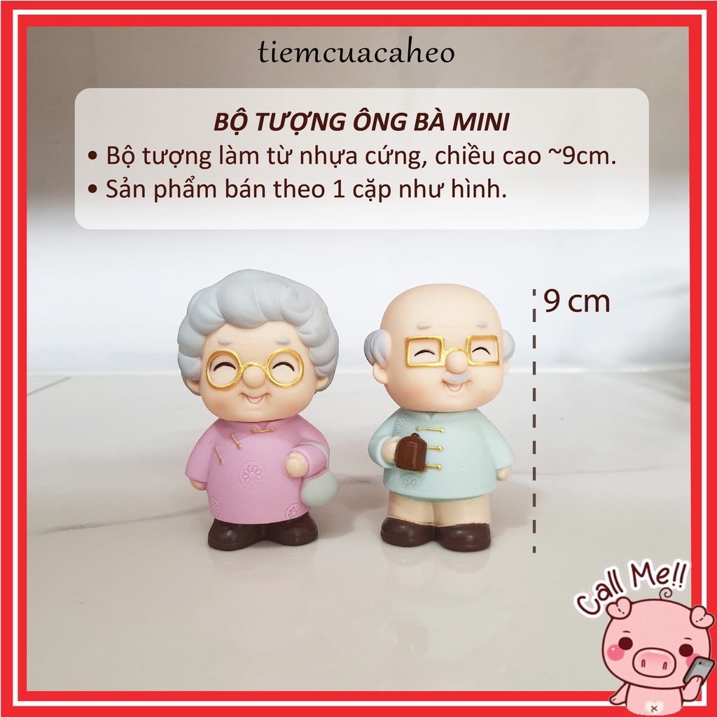 Bộ Sưu Tập Đèn Ngủ Led Ông Bà Giá Đầu Bạc Răng Long Cute Hot Trend