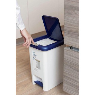 Thùng rác đạp chữ nhật Hiro 10L