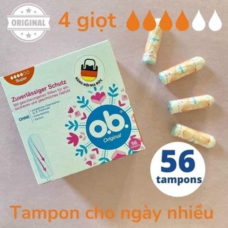 tampons O.B Đức